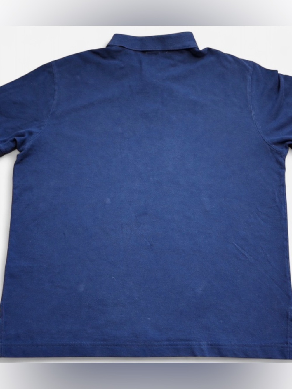 Polo by Ralph Lauren Men’s Navy Polo with Bright Yellow Pony Y2K - Picture 10 of 10
